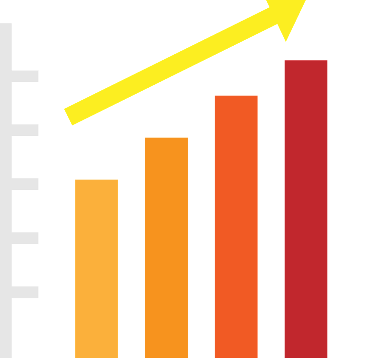 Free graph bar chart vector